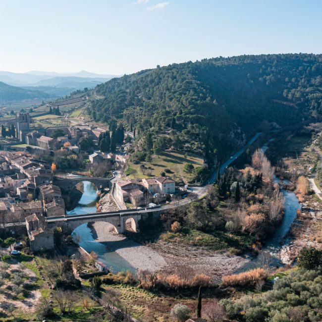 Orbieu, Lagrasse