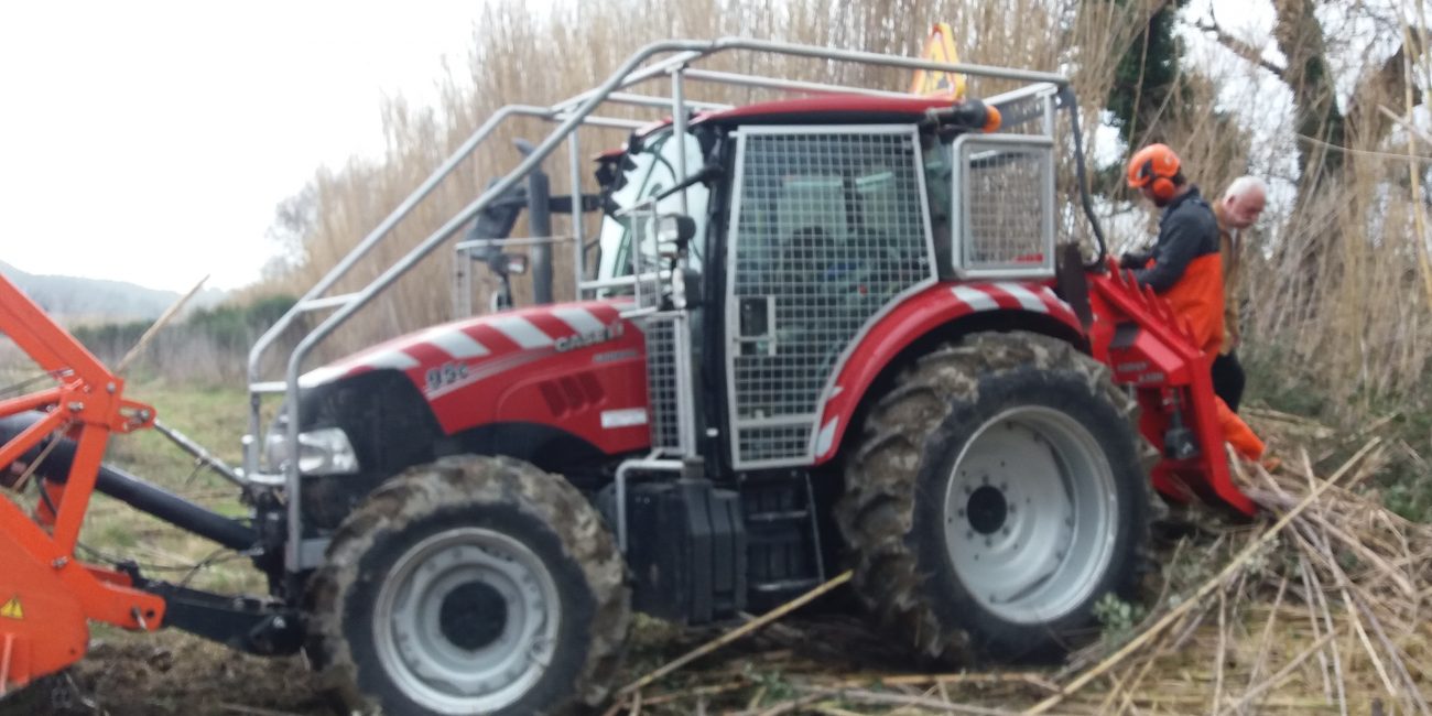 Travaux sur le Rieu à Roquefort-des-Corbières