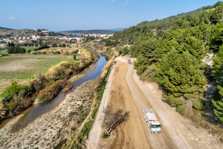 Restauration de l'espace de mobilité de la Berre, Portel-des-Corbières